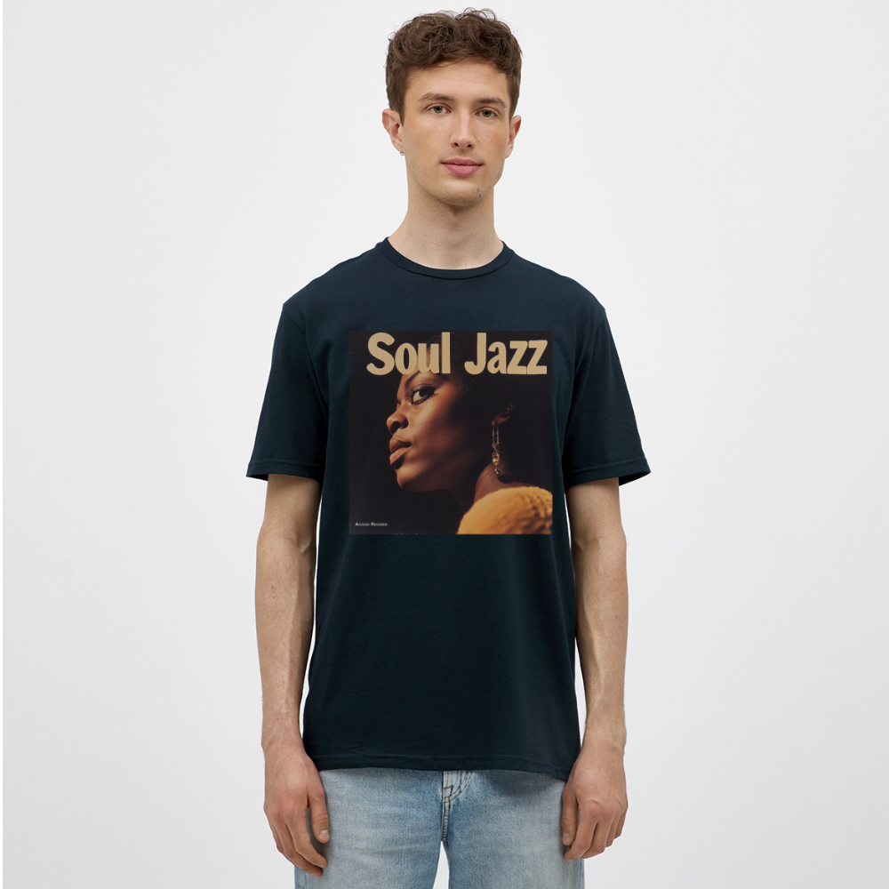 Acceso's Soul Groove: Jazz with a Beat, T-shirt herr - marinblå