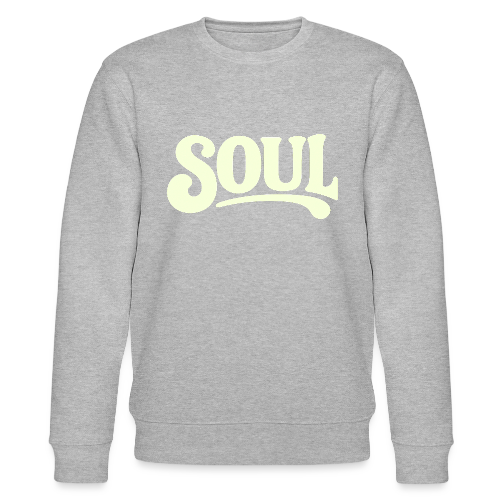 All About Soul, Ekologisk sweatshirt CHANGER unisex från Stanley/Stella - gråmelerad