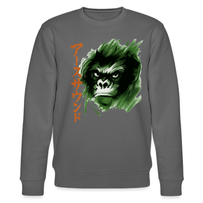 Earth Sound, Ekologisk sweatshirt CHANGER unisex från Stanley/Stella - kolgrå