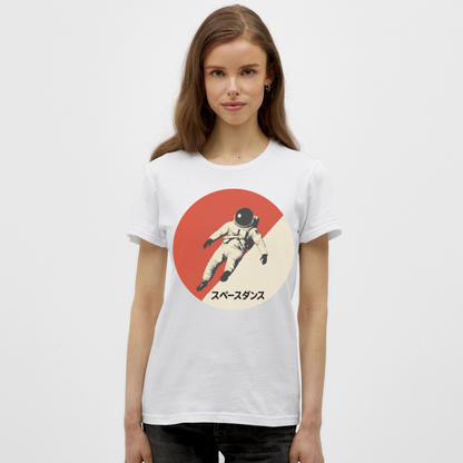 Space Dance, T-shirt dam - vit