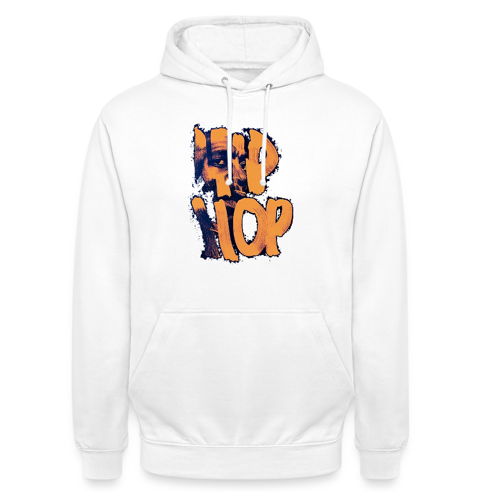 Raised on Boom Bap, Luvtröja unisex - vit