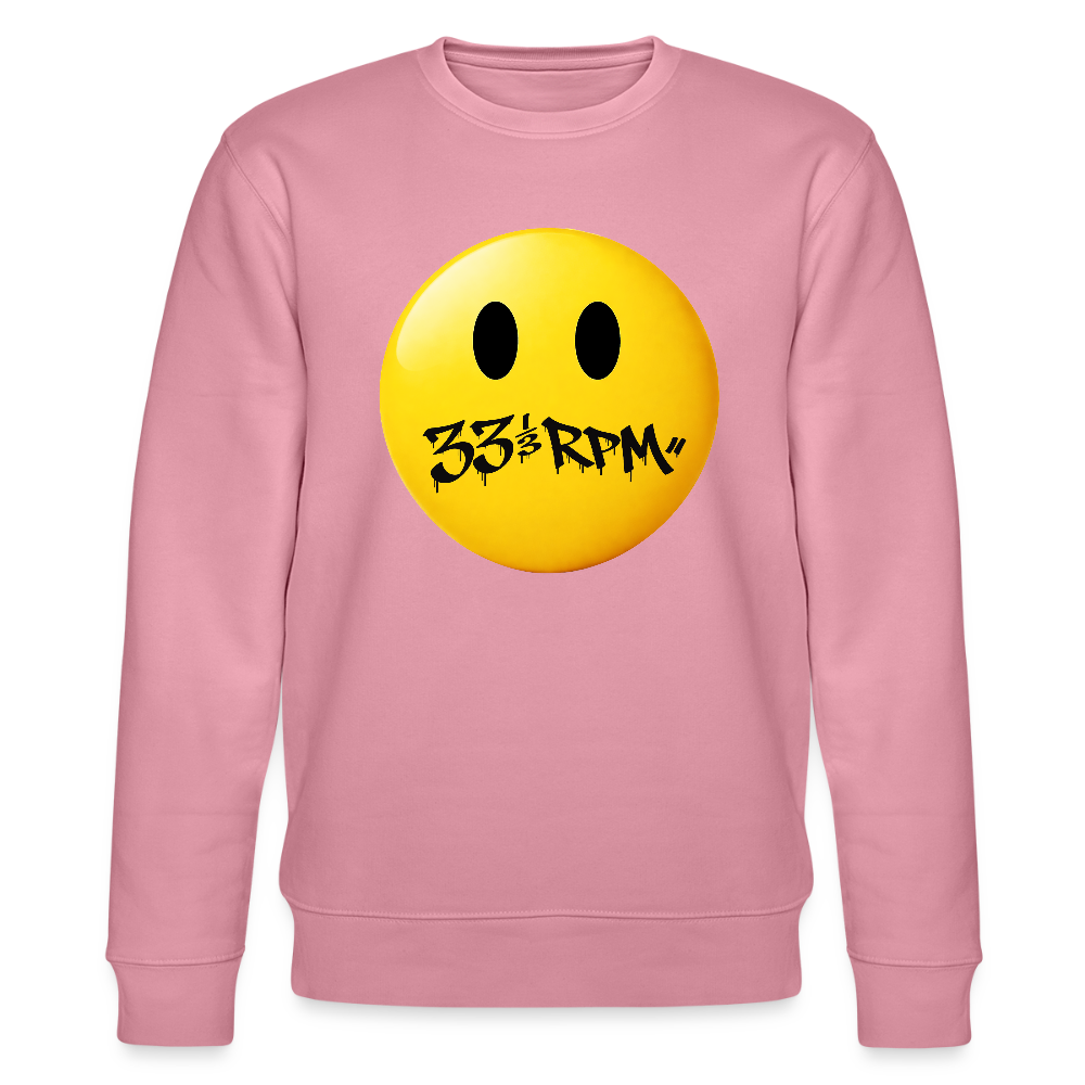 Turntable Grin, Ekologisk sweatshirt CHANGER unisex från Stanley/Stella - lila dröm