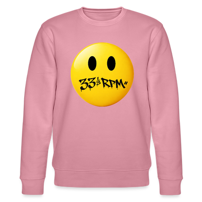 Turntable Grin, Ekologisk sweatshirt CHANGER unisex från Stanley/Stella - lila dröm