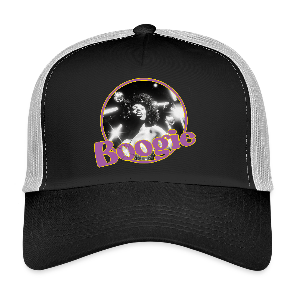 Electric Groove, Trucker Cap - svart/stengrå