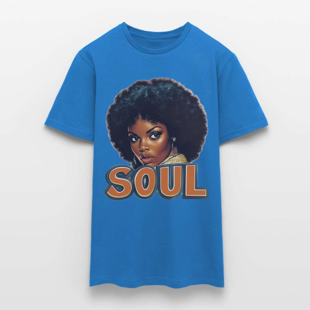 Soulful Vibes, T-shirt herr - kungsblå