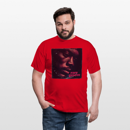 Groove Rare, T-shirt unisex - röd