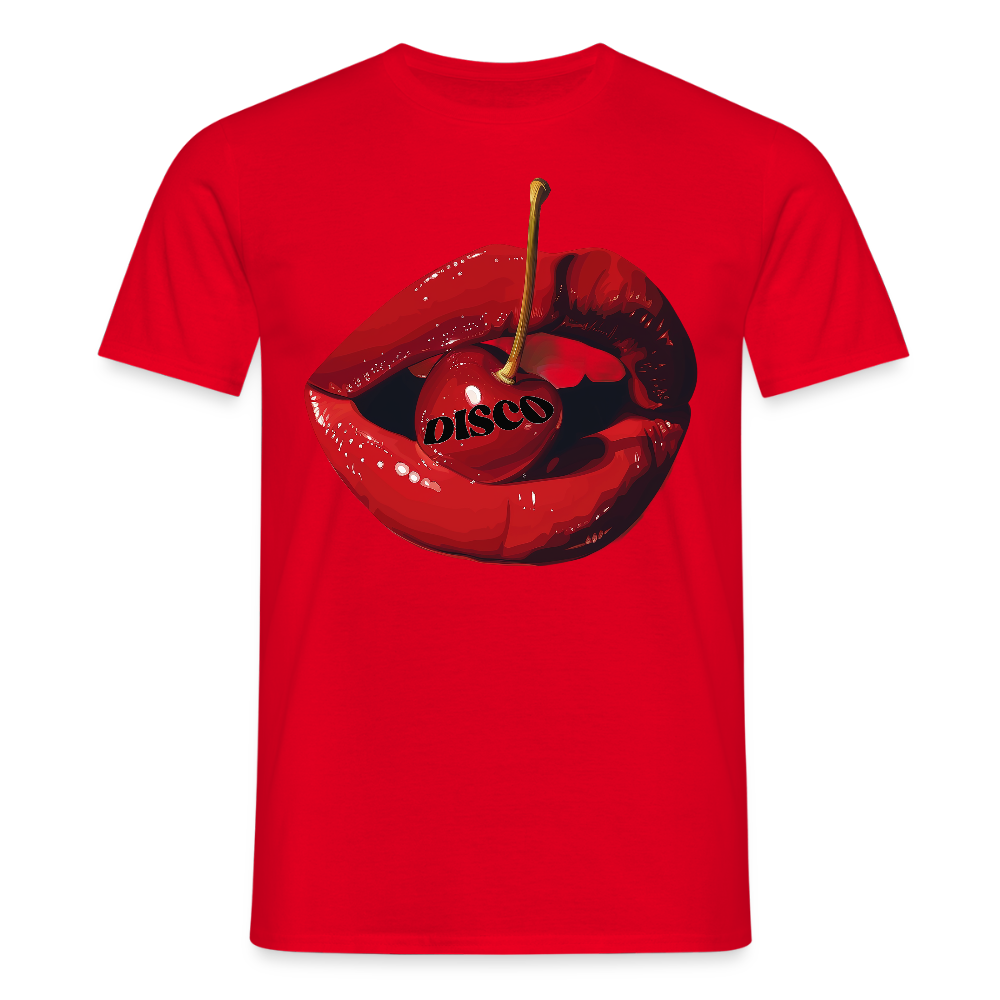 Taste of Disco, T-shirt unisex - röd