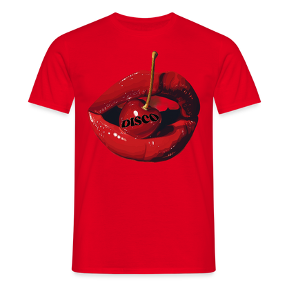 Taste of Disco, T-shirt unisex - röd