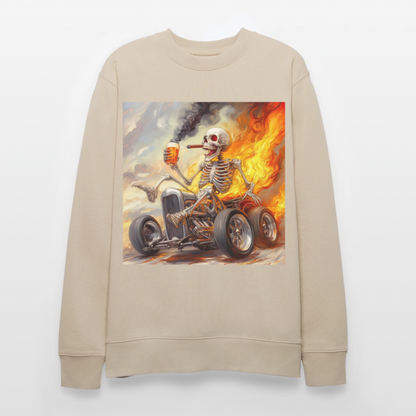 Knekta Krash, Ekologisk sweatshirt CHANGER unisex från Stanley/Stella - beige