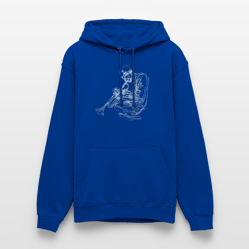 Contours of Jazz, Luvtröja unisex - kungsblå