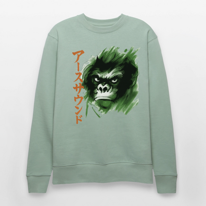 Earth Sound, Ekologisk sweatshirt CHANGER unisex från Stanley/Stella - ljus grågrön