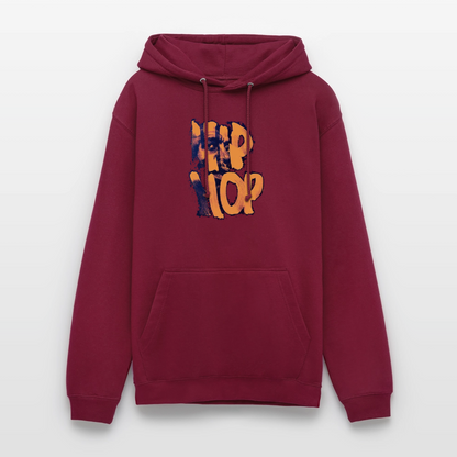 Raised on Boom Bap, Luvtröja unisex - bordeaux