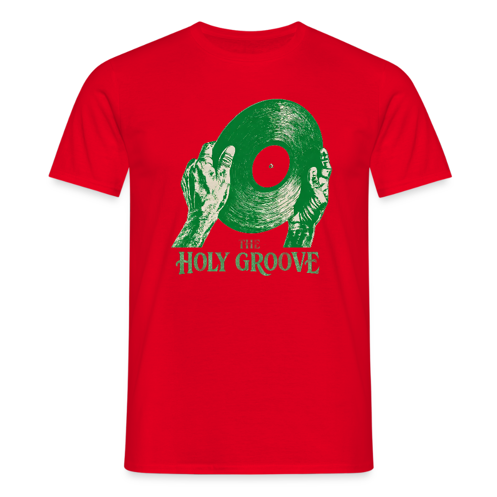 The Holy Groove, T-shirt unisex - röd