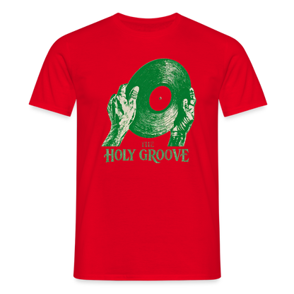 The Holy Groove, T-shirt unisex - röd