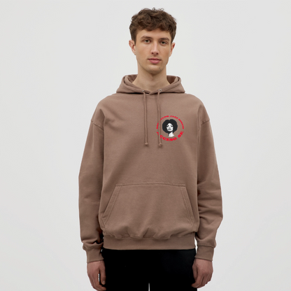 Where Music Lives – Powered by Acceso Family (small print), Luvtröja unisex - mocka