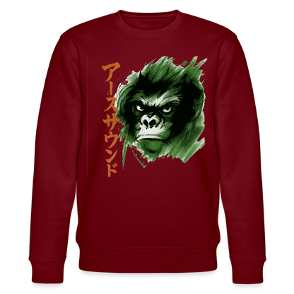 Earth Sound, Ekologisk sweatshirt CHANGER unisex från Stanley/Stella - vinröd