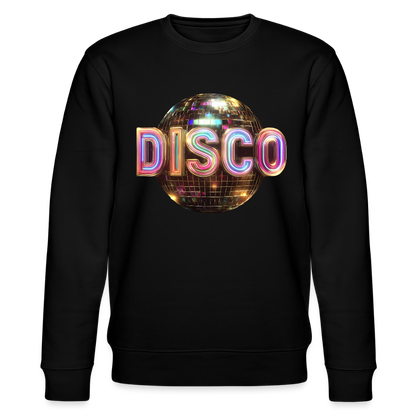 Disco Dreamscape, Ekologisk sweatshirt CHANGER unisex från Stanley/Stella - svart