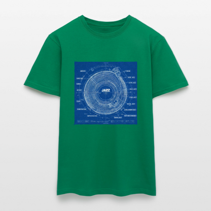 Kind of Blueprint, T-shirt unisex - kellygrön