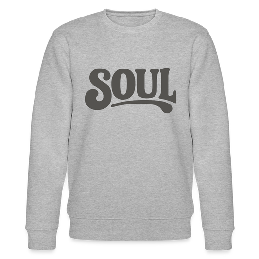All About Soul, Ekologisk sweatshirt CHANGER unisex från Stanley/Stella - gråmelerad