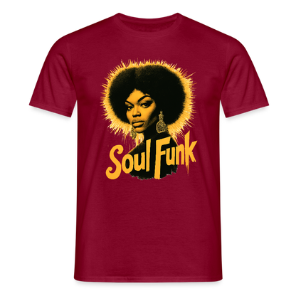Soul Funk, T-shirt herr - tegelröd