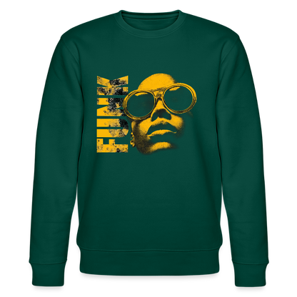 Funk Eternal, Ekologisk sweatshirt CHANGER unisex från Stanley/Stella - skogsgrön