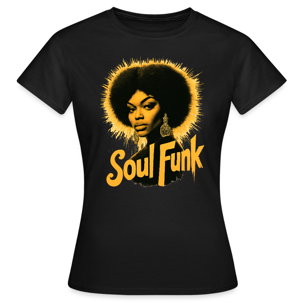 Soul Funk, T-shirt dam - svart