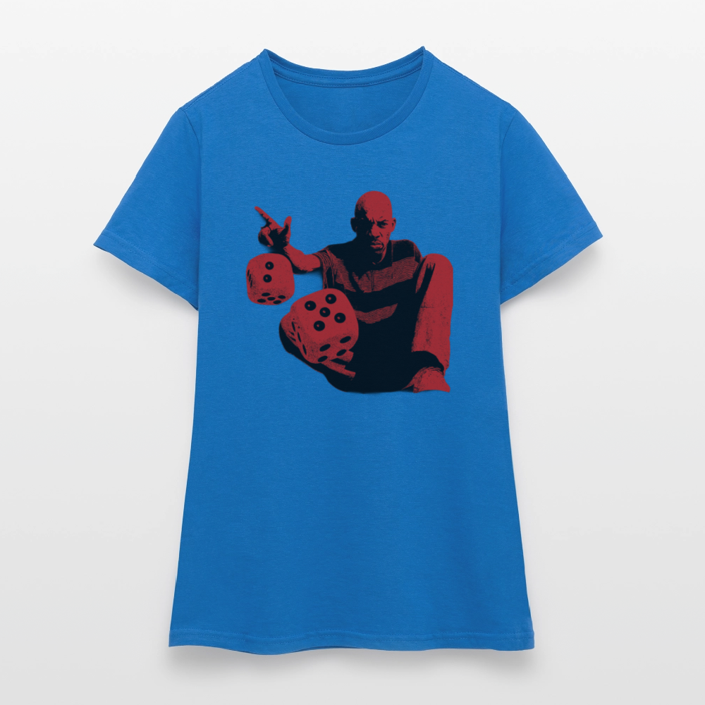 Six Side Story, T-shirt dam - royalblå
