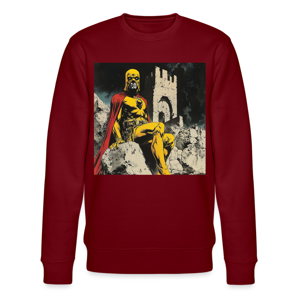 Orkalon, Ekologisk sweatshirt CHANGER unisex från Stanley/Stella - vinröd