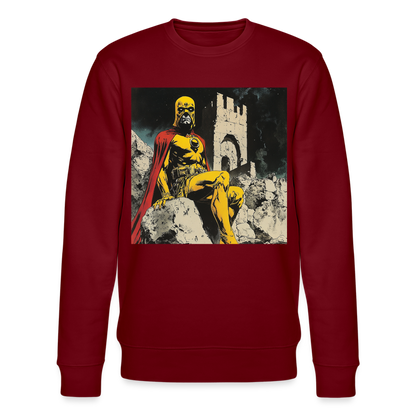 Orkalon, Ekologisk sweatshirt CHANGER unisex från Stanley/Stella - vinröd