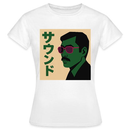 Nippon Sound, T-shirt dam - vit