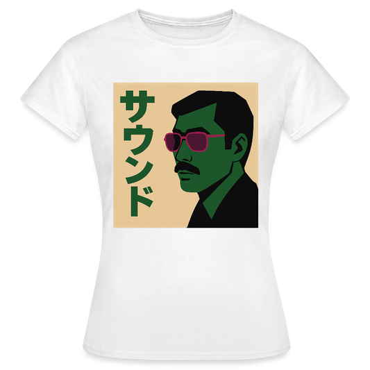 Nippon Sound, T-shirt dam - vit