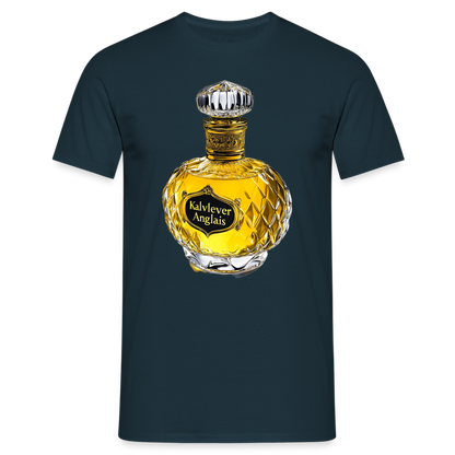 Eau de Perfume, T-shirt herr - marinblå