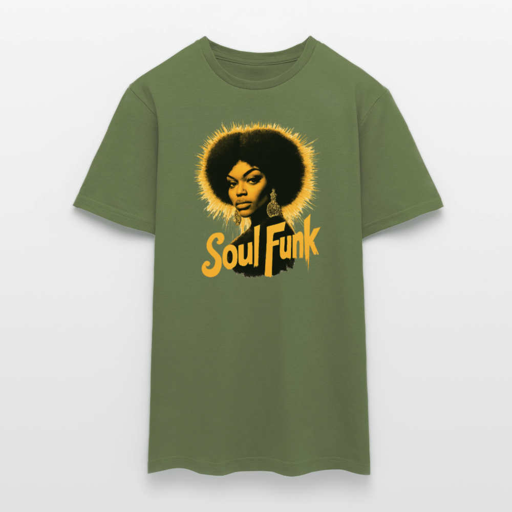 Soul Funk, T-shirt herr - Militärgrön