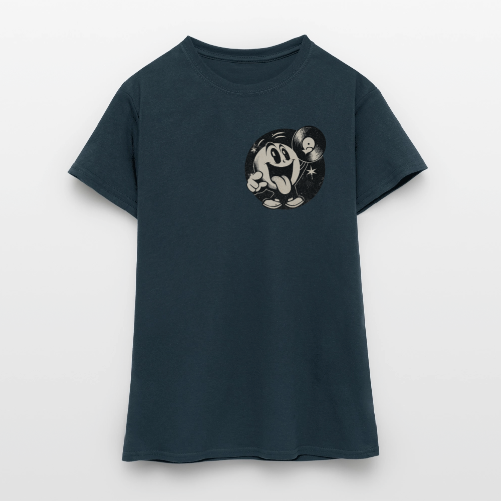 Groove Chaser, T-shirt dam - marinblå