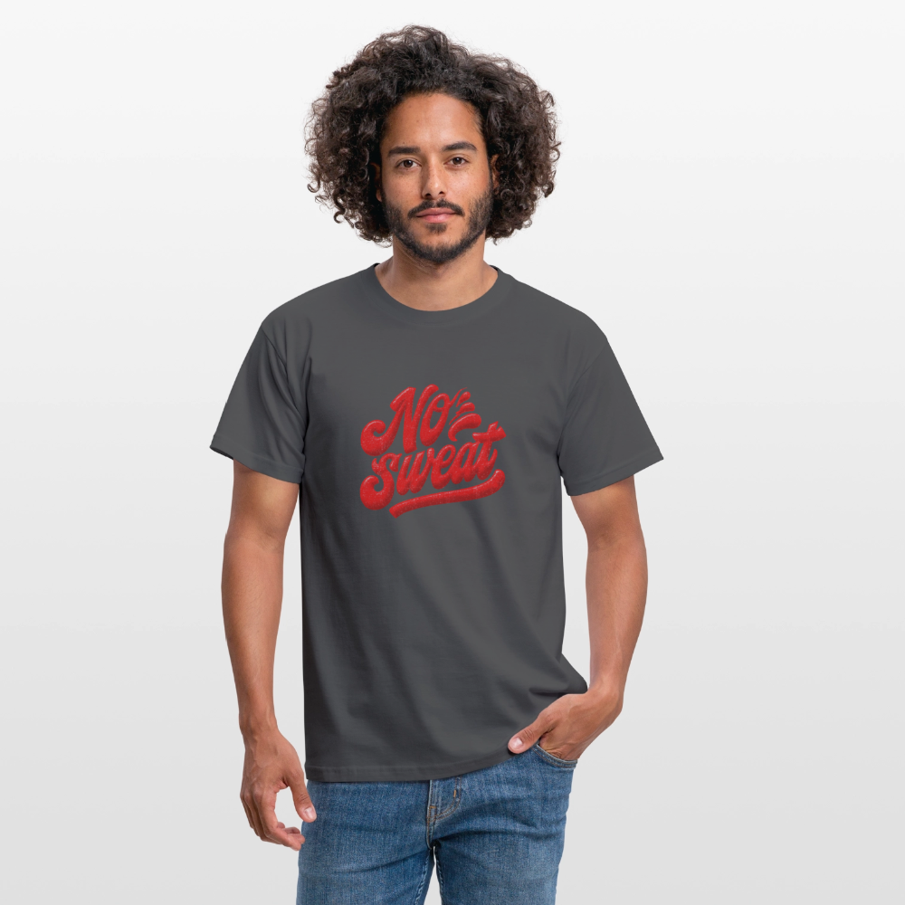 No sweat, T-shirt unisex - kolgrå
