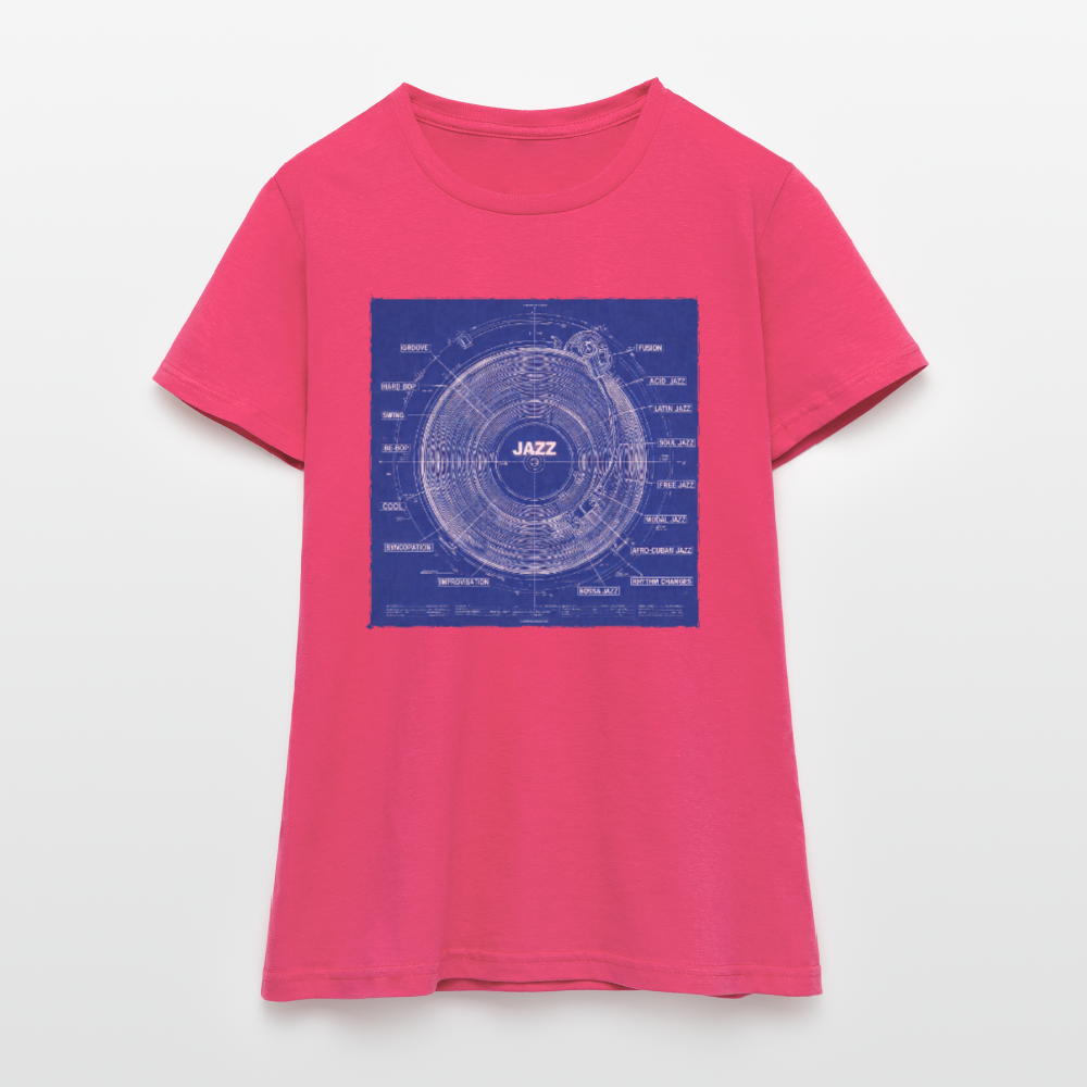 Kind of Blueprint, T-shirt dam - azalea
