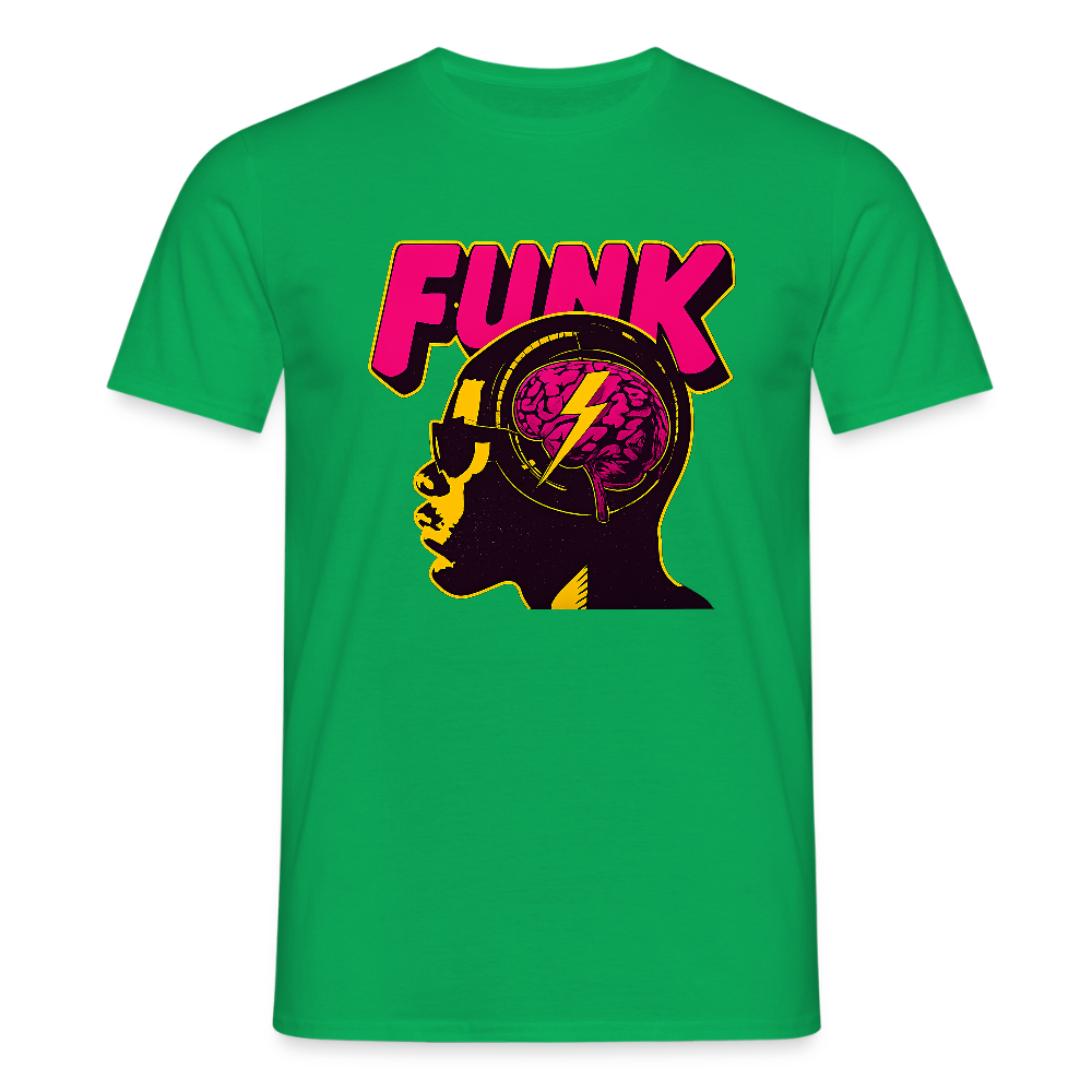 Funk Head, T-shirt herr - kellygrön