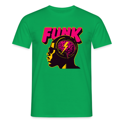 Funk Head, T-shirt herr - kellygrön