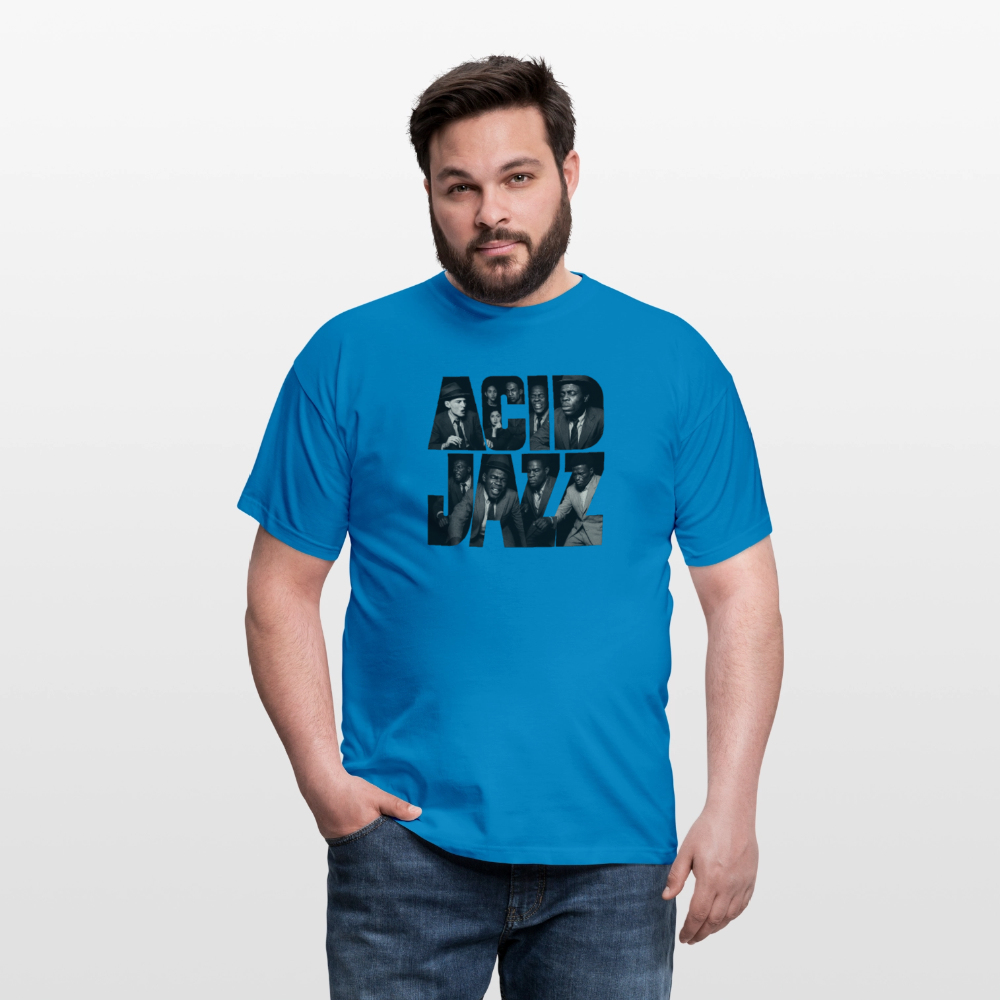 80s Club Jazzdance, T-shirt herr - kungsblå