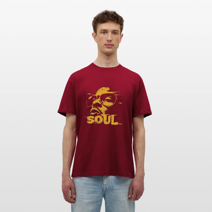 Funky Soul, T-shirt herr - tegelröd