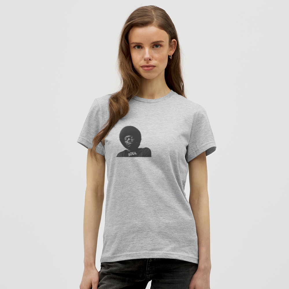 Where Soul Lives, T-shirt dam - gråmelerad