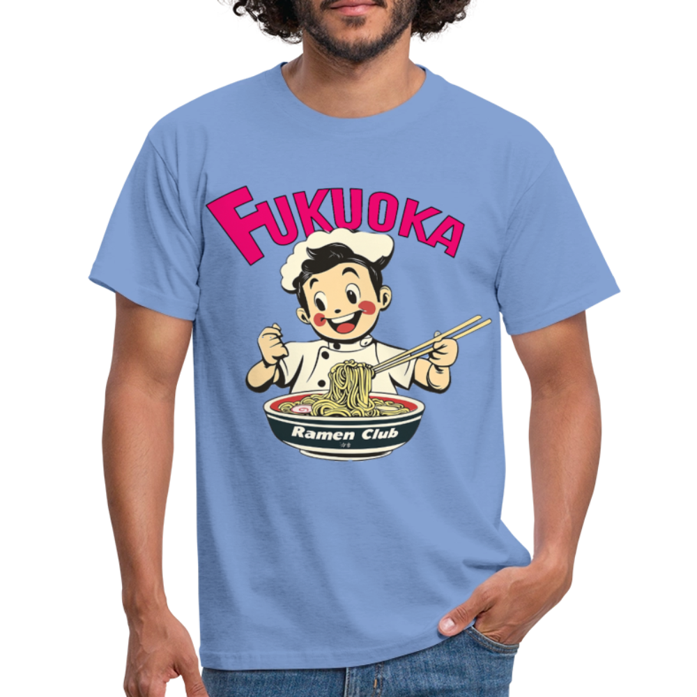 Fukuoka Ramen Club, T-shirt herr - carolina blue