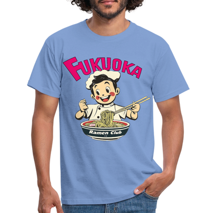 Fukuoka Ramen Club, T-shirt herr - carolina blue