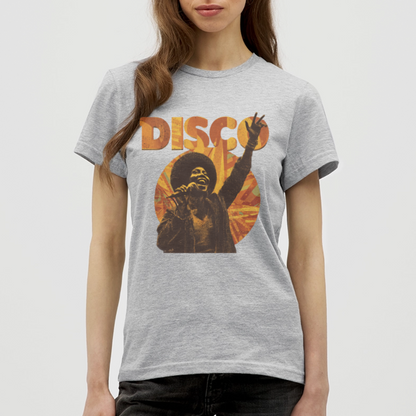 Boogie Soul, T-shirt dam - gråmelerad