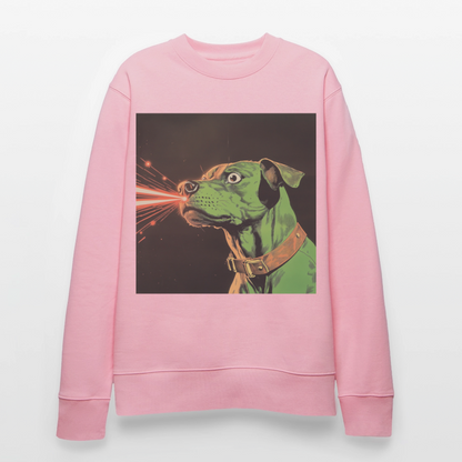 Strålhunden, Ekologisk sweatshirt CHANGER unisex från Stanley/Stella - ljusrosa