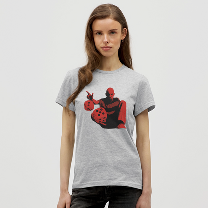 Six Side Story, T-shirt dam - gråmelerad