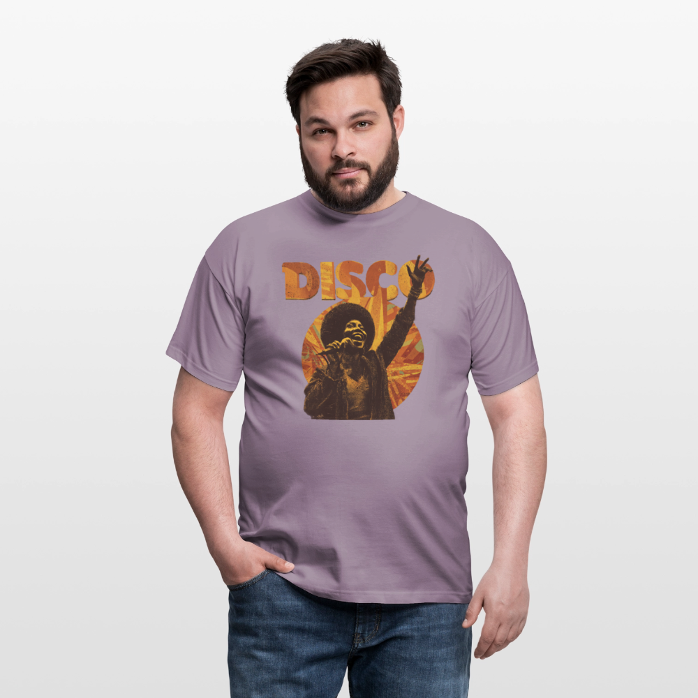 Boogie Soul, T-shirt unisex - lilagrå 