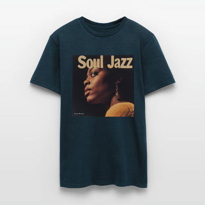 Acceso's Soul Groove: Jazz with a Beat, T-shirt herr - marinblå