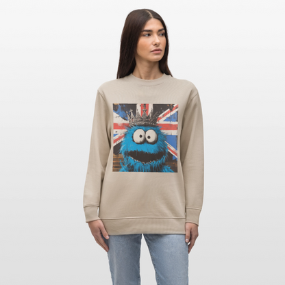 Monsters & Monarchs, Ekologisk sweatshirt CHANGER unisex från Stanley/Stella - beige