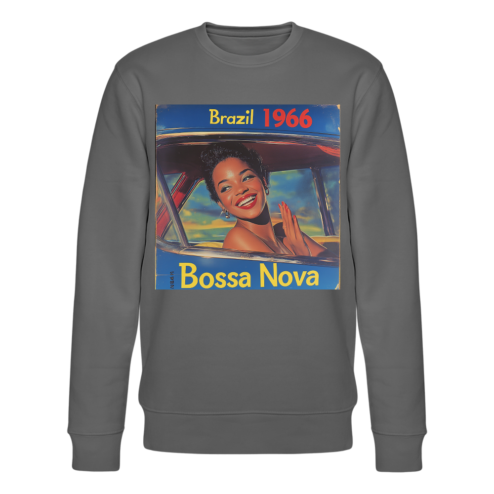 Isabela Costa, brazil 1966, Ekologisk sweatshirt CHANGER unisex från Stanley/Stella - kolgrå